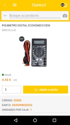 Elektro3 Store EDM - Hardware, DIY and Gardening android App screenshot 21